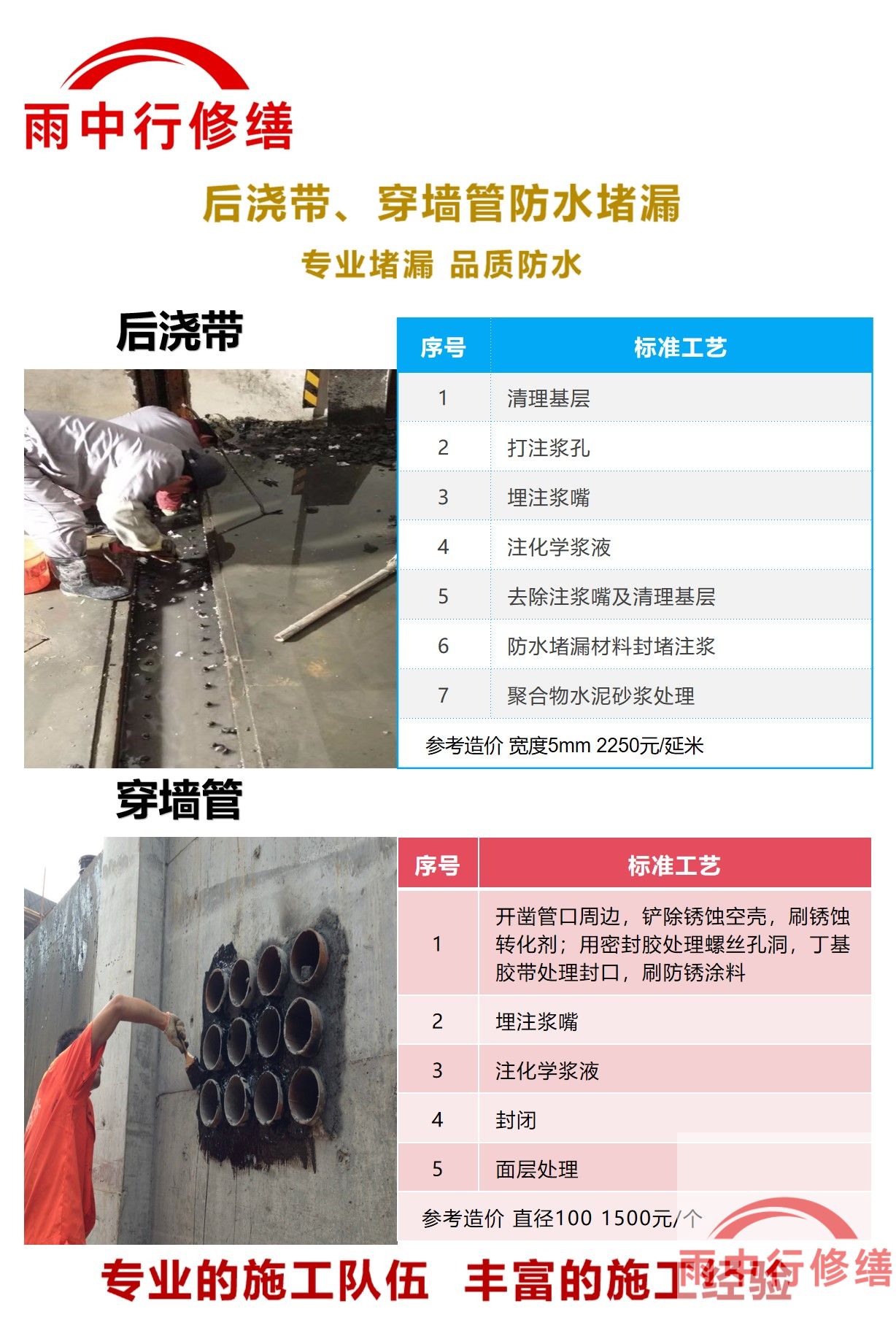 泉州隧道堵漏加固